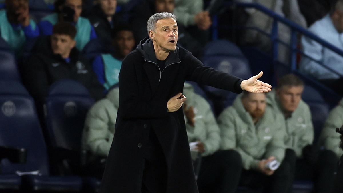 Luis Enrique, entrenador del PSG
