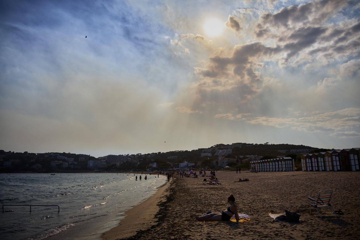 Les imatges de l'incendi de les Gavarres Les imatges de l'incendi de les Gavarres