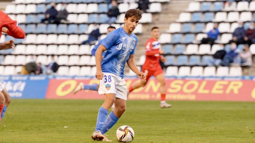 El atacante, durante su etapa en el Lleida.