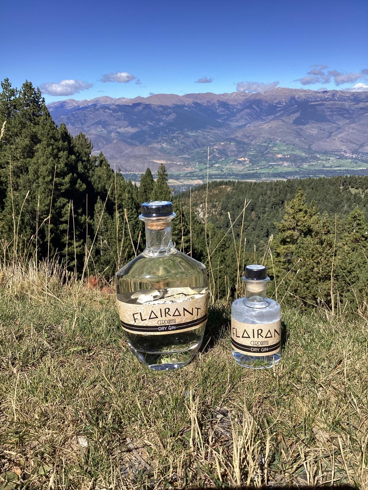 Ampolles de ginebra Flairant a la Cerdanya