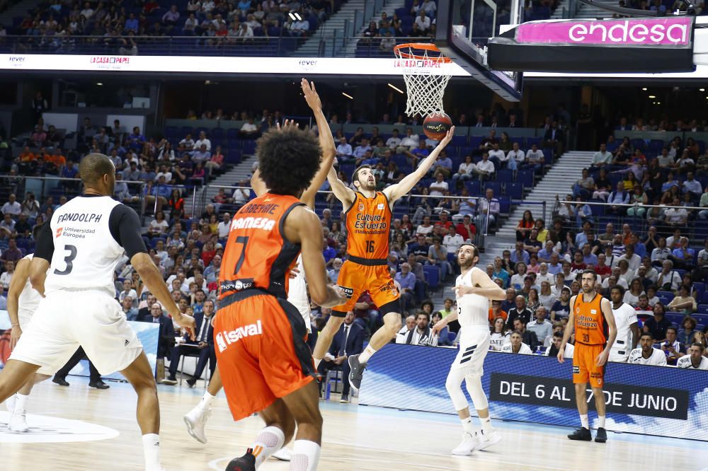 Segundo partido playoffs Real Madrid-Valencia Bask