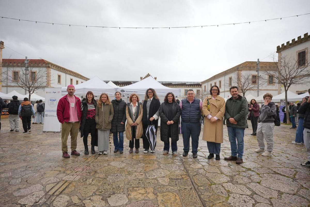 Las autoridades municipales han inaugurado la feria este martes por la mañana.