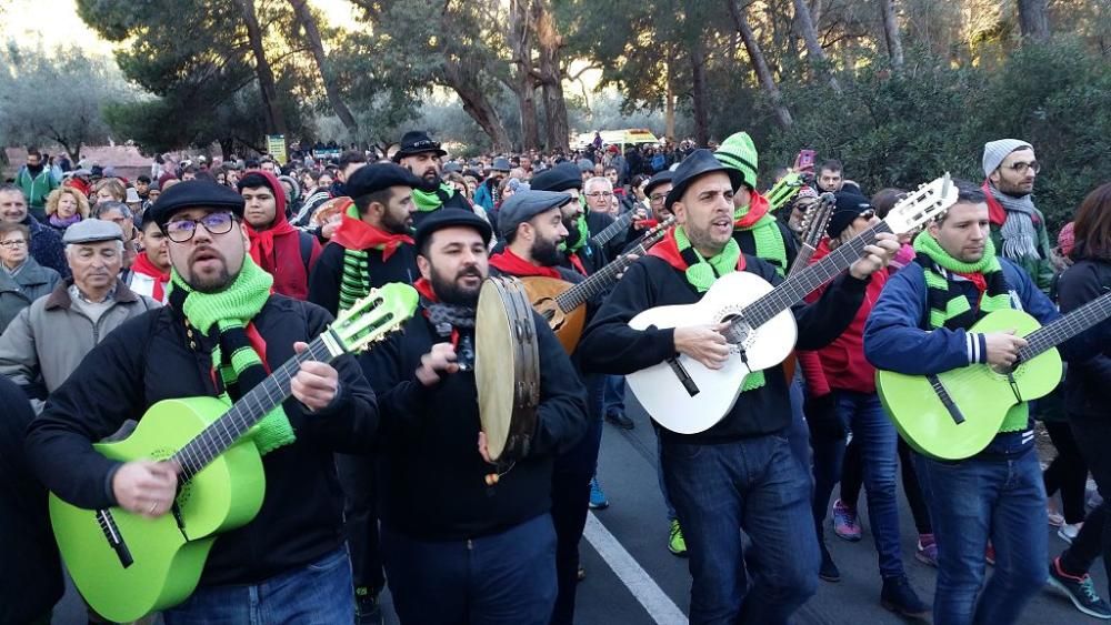 Llegada de la Santa de Totana al Rulo