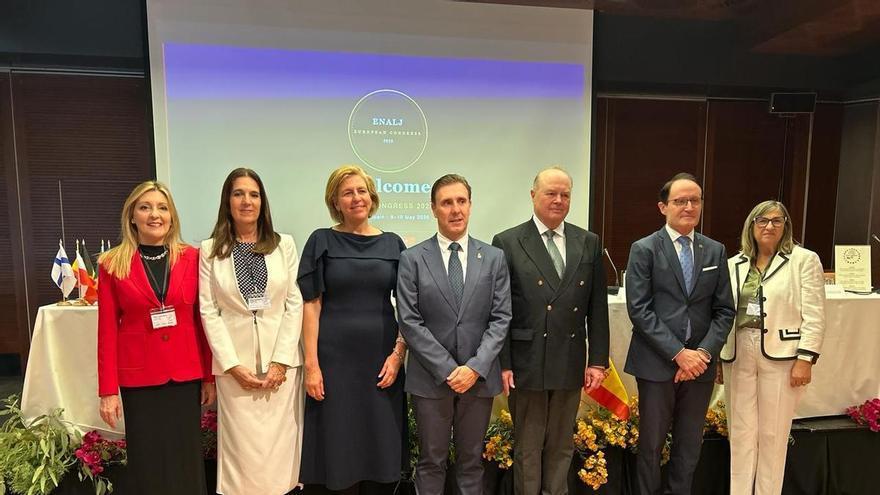 ENALJ pide en Murcia medidas urgentes para mejorar la situación de jueces interinos y honorarios en Europa