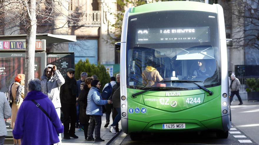 Los usuarios dan un 7,46 al servicio de bus en Zaragoza