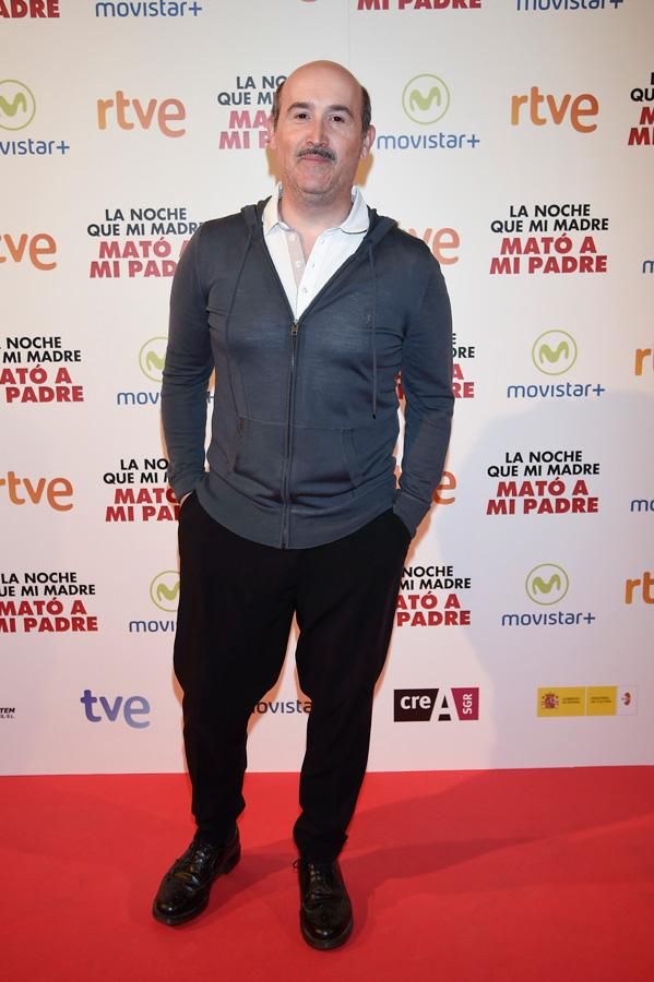 Javier Cámara en el estreno de 'La noche que mi madre mató a mi padre'