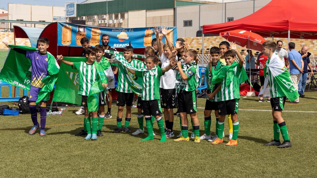 Uno de los equipos del Real Betis, protagonista en la Cajasur Cup.