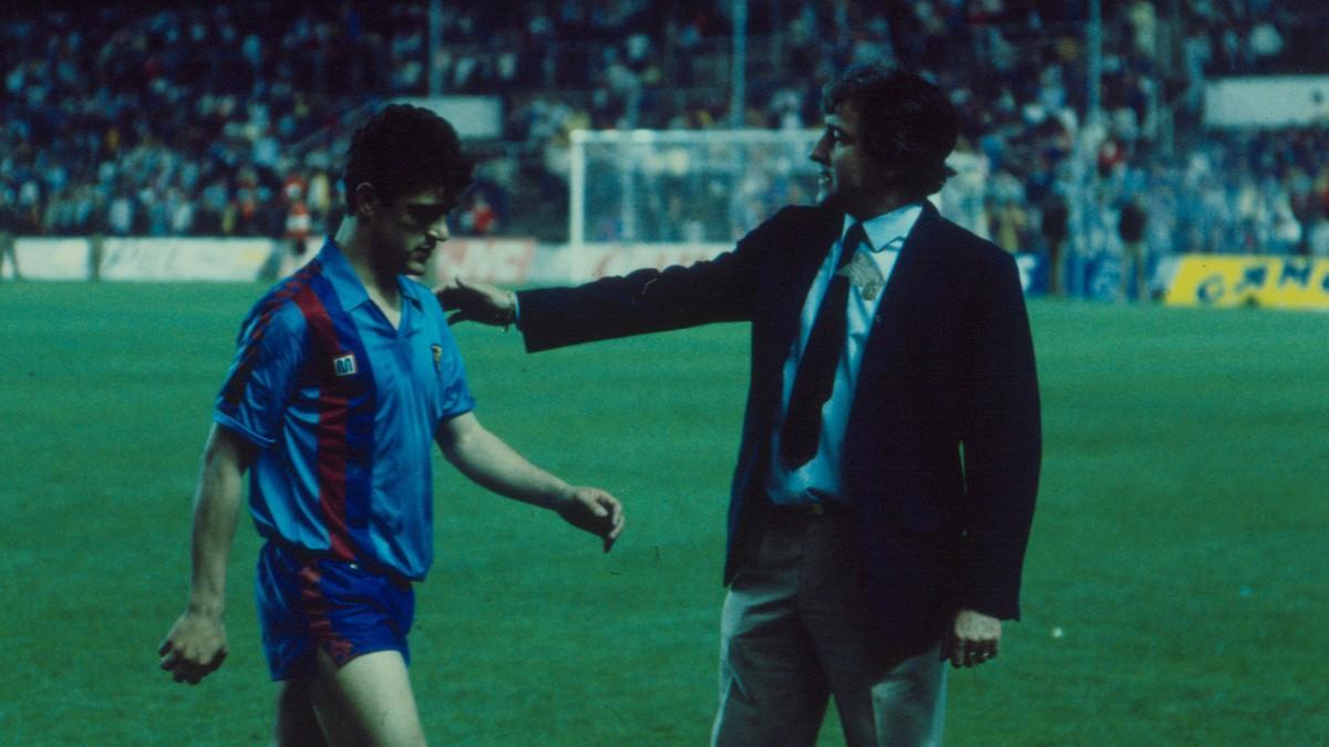 Terry Venables consoló a Ángel Pedraza