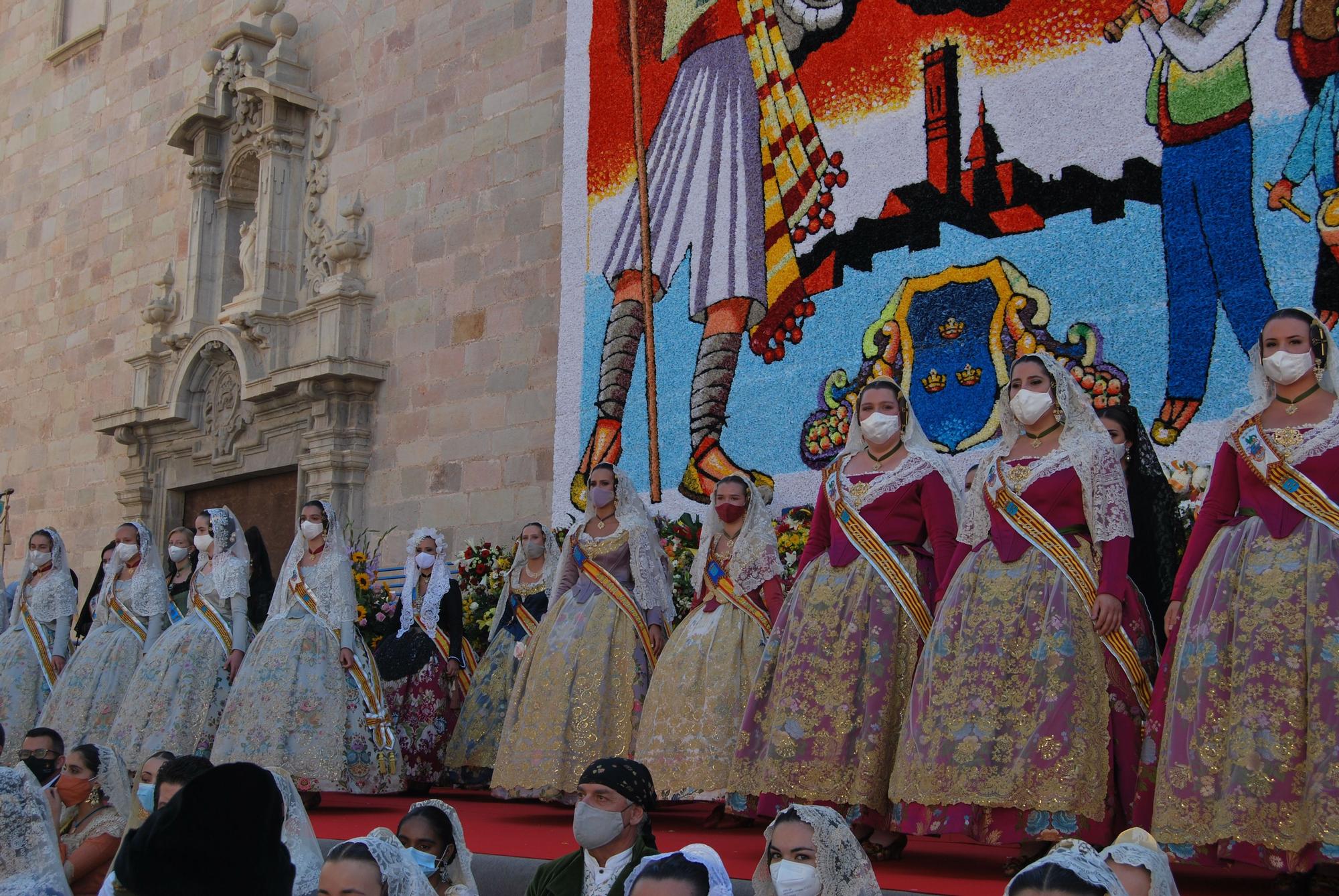 Ofrenda a la patrona de Burriana