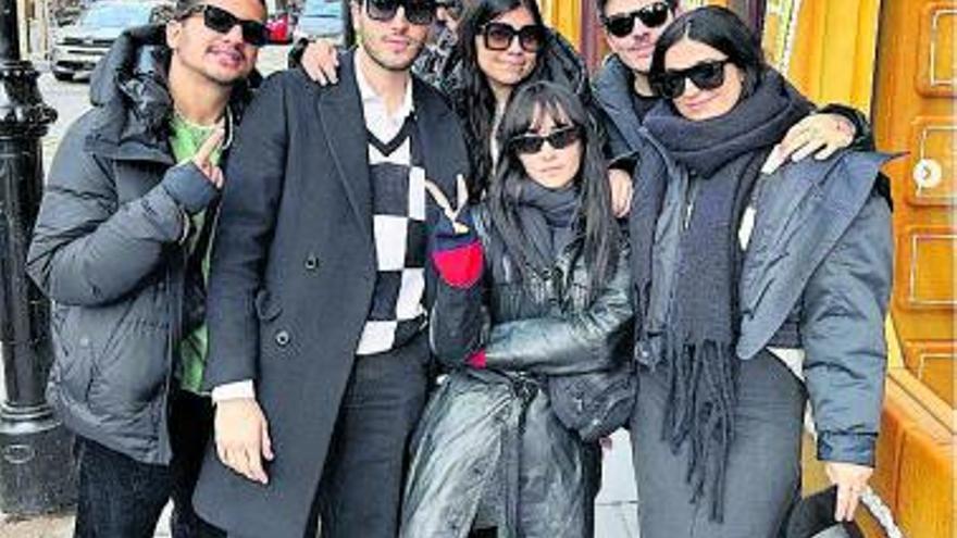 Los cantantes Aitana y Sebastián Yatra, fin de año juntos en Londres