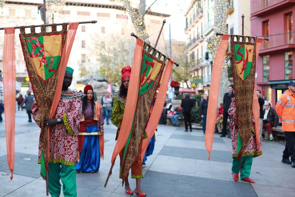 Los pajes reales llegan a Palma