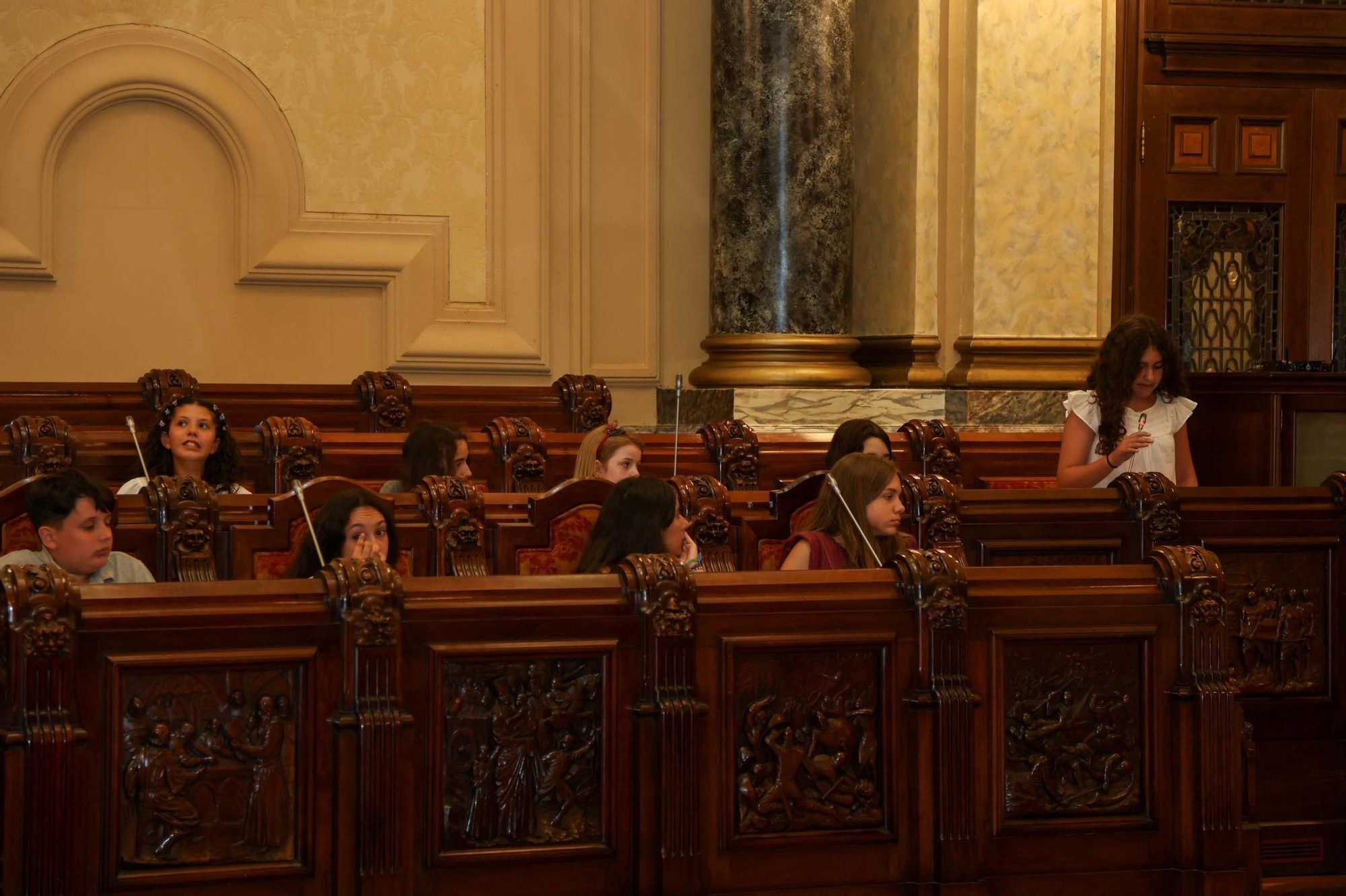 Pleno infantil en María Pita
