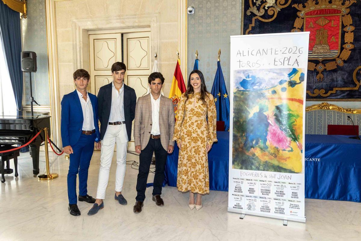 Alicante presenta un histórico cartel taurino para las Hogueras 2026