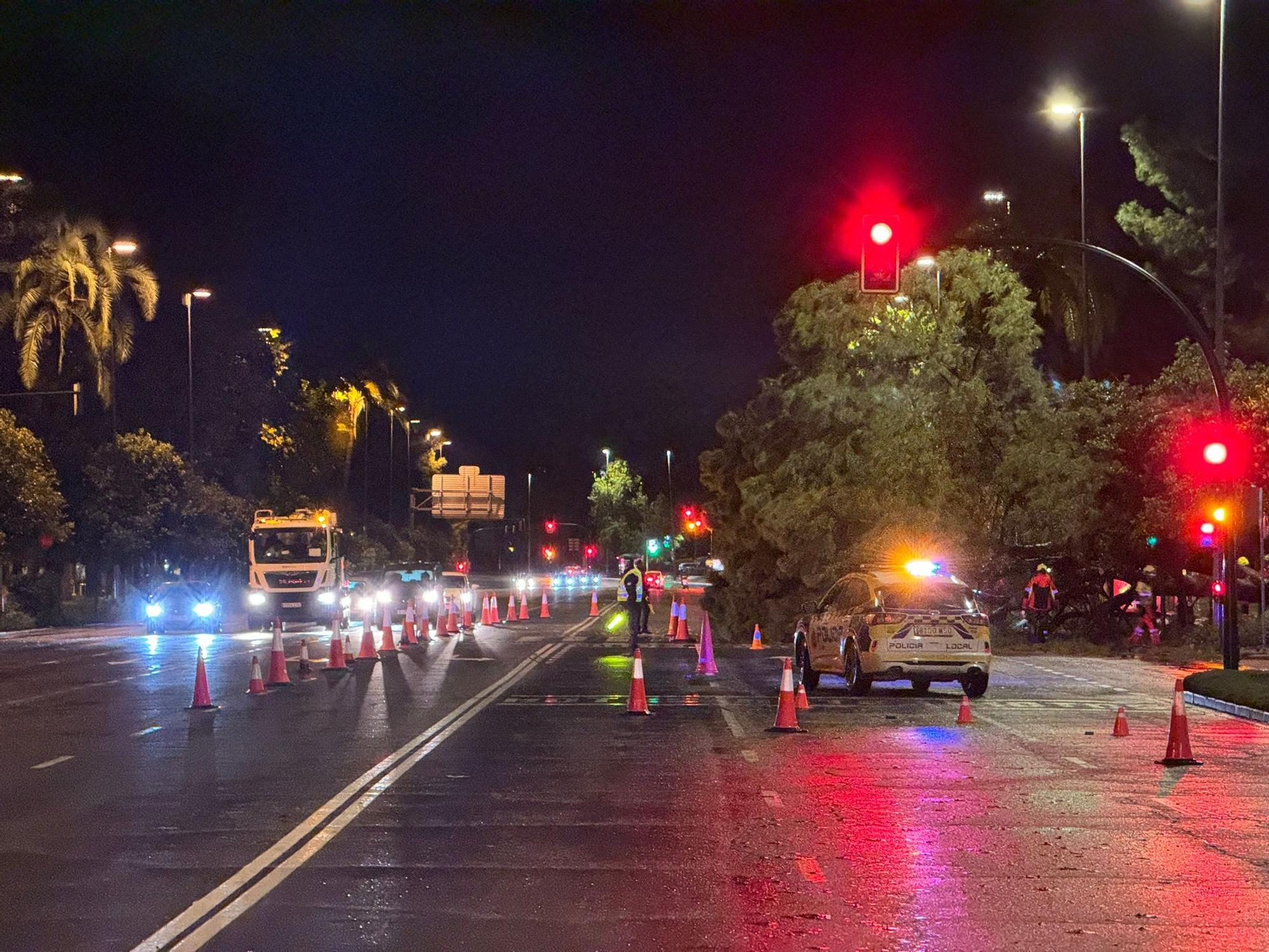 La borrasca Claudia siembra el caos en Córdoba