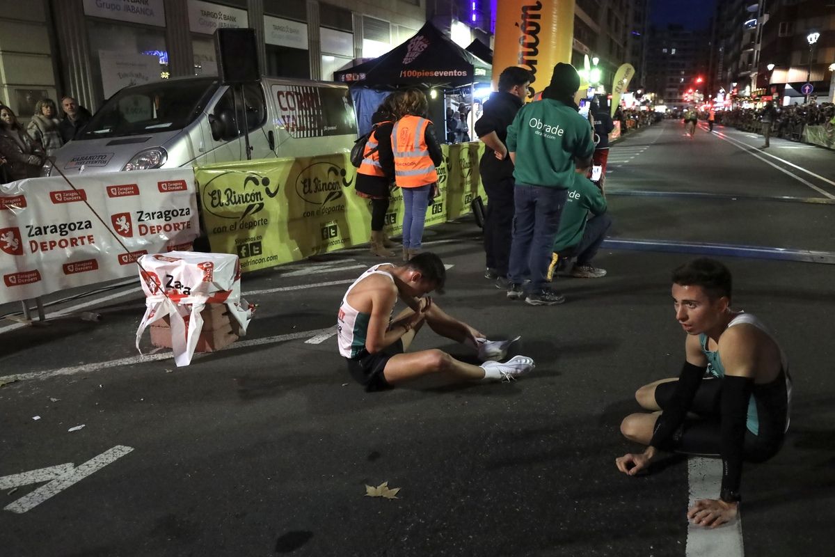 EN IMÁGENES | Zaragoza celebra su decimoctava edición de la San Silvestre