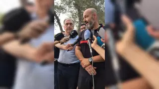 Esta es la ubicación donde se ha originado el incendio forestal de Ibi