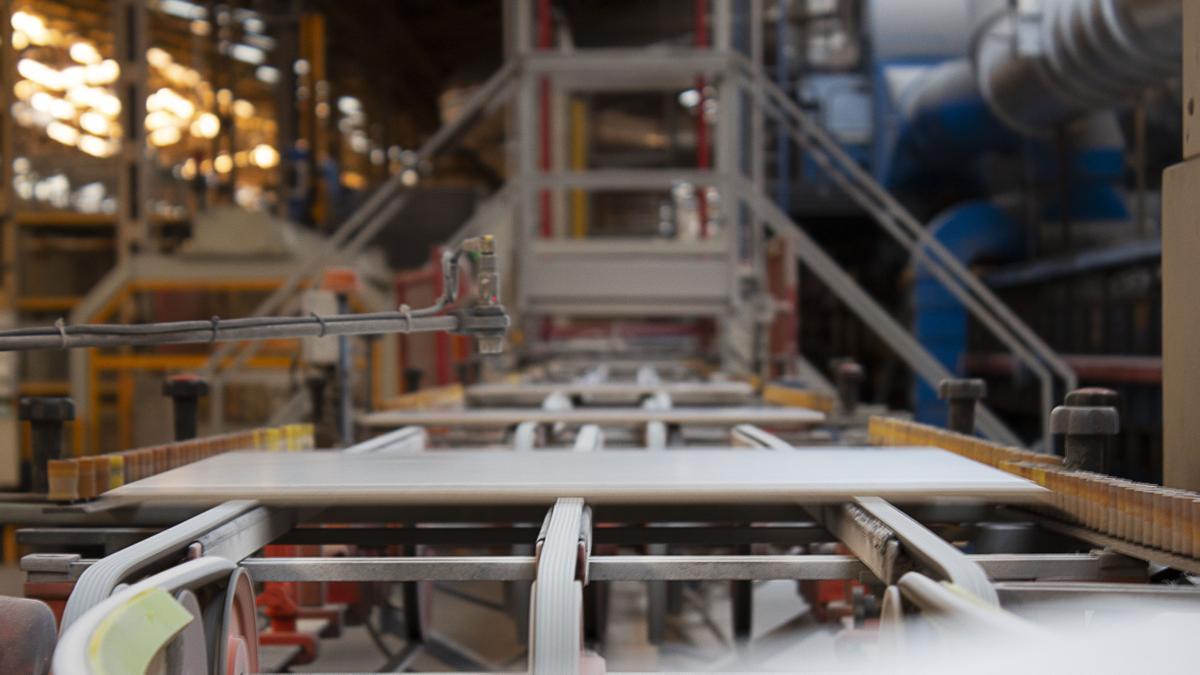 Grupo Pamesa ha sido pionero en la recuperación del calor de los hornos del proceso productivo.