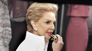 La diseñadora Carolina Herrera.