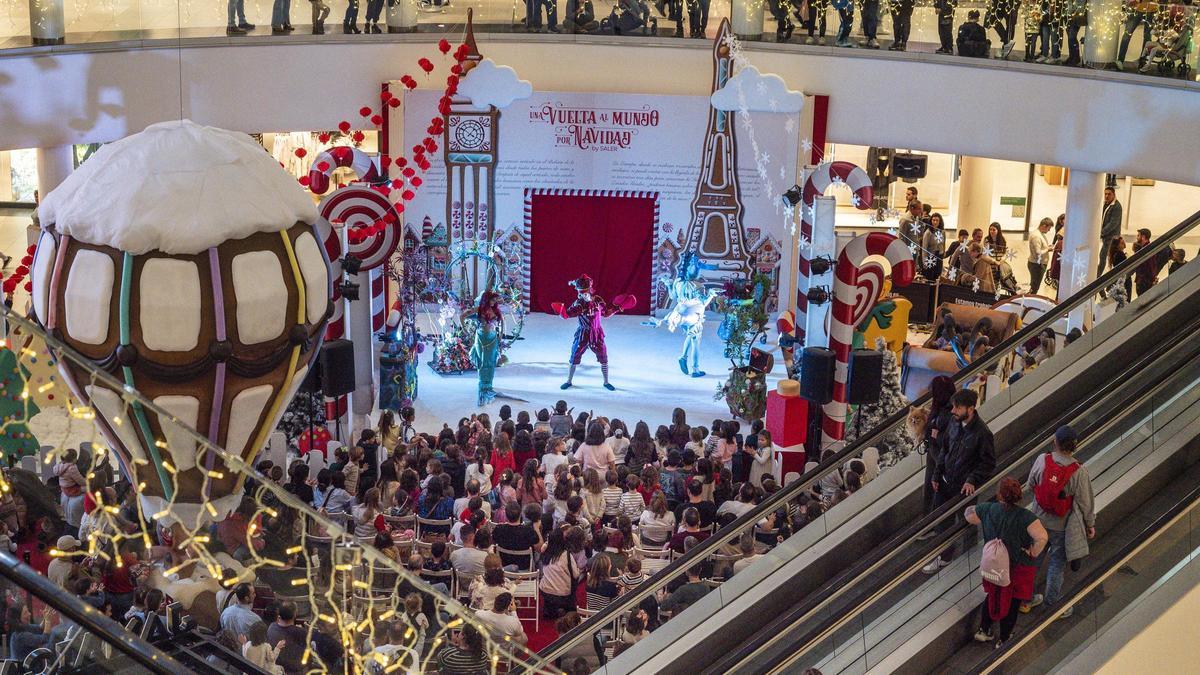 El centro comercial Saler ha preparado una novedosa programación especial para estas Navidades.