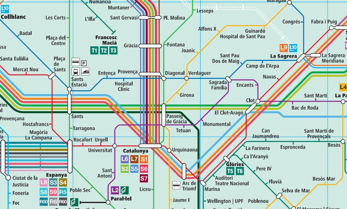 El mapa de Trias, diseñado en 2003