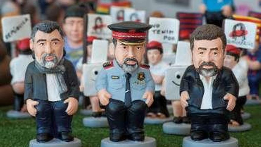 Carles Puigdemont triunfa como gran &quot;caganer&quot; del año