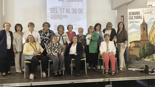 Las socias de la Asociación Andabán fueron las protagonistas del homenaje ‘Un legado de mujeres’.