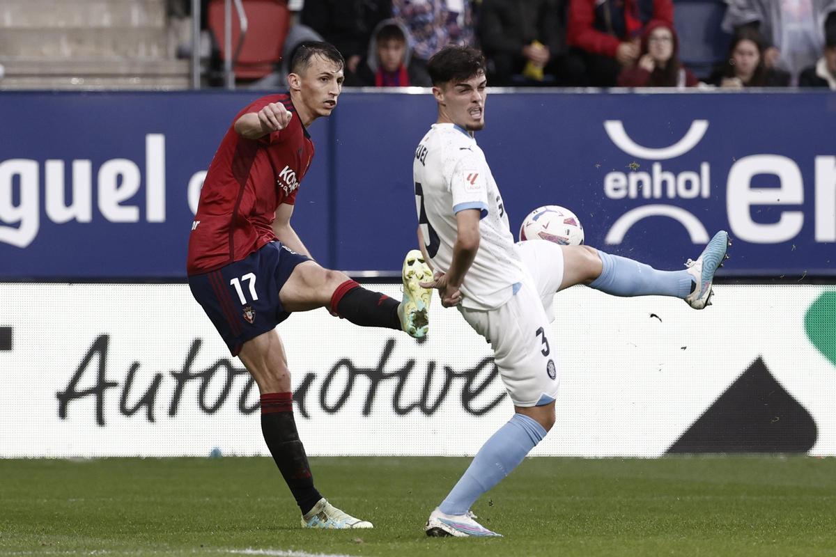 Les imatges del Osasuna - Girona Les imatges del Osasuna - Girona