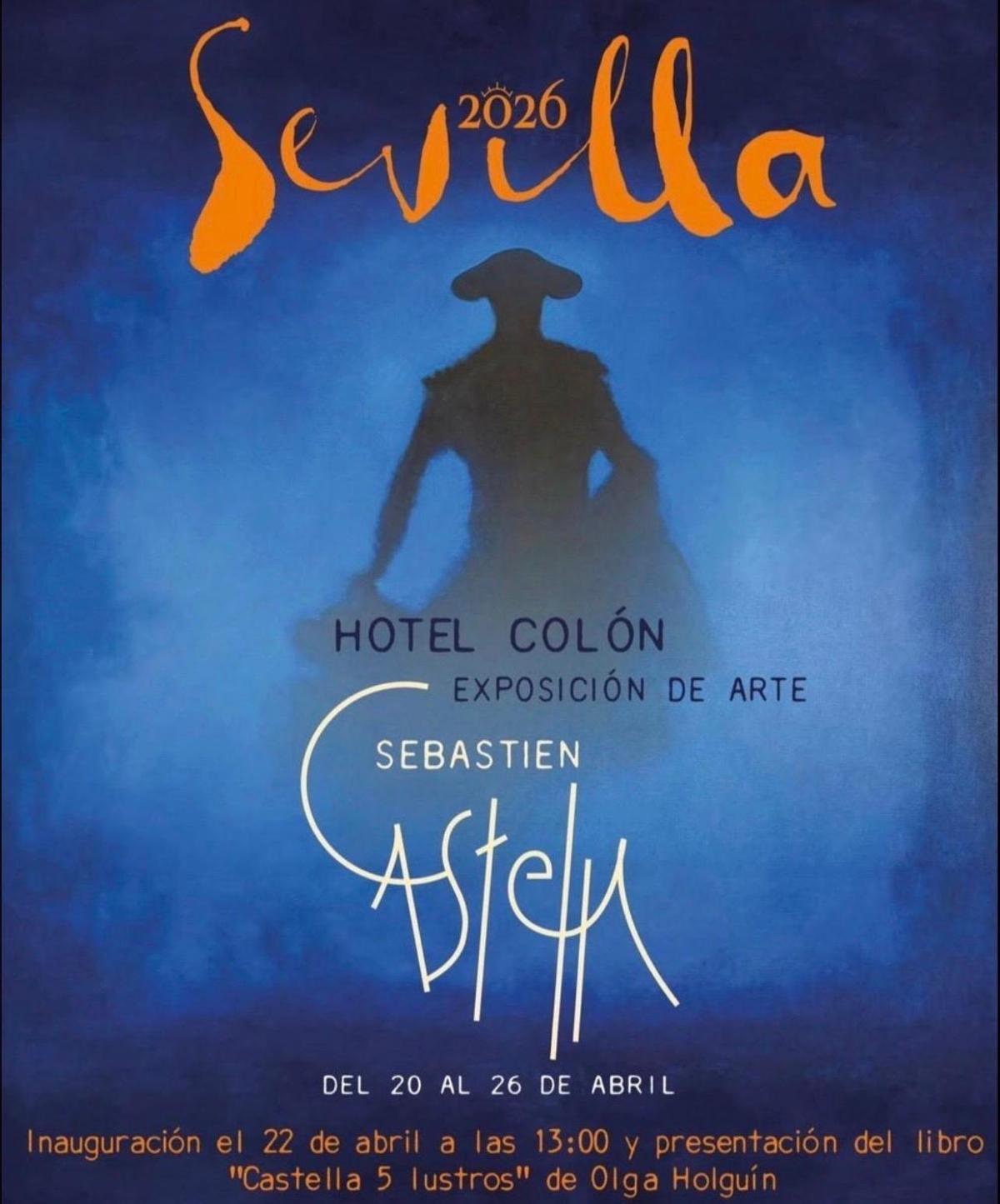 Exposición de obras de Castella en el hotel Colón