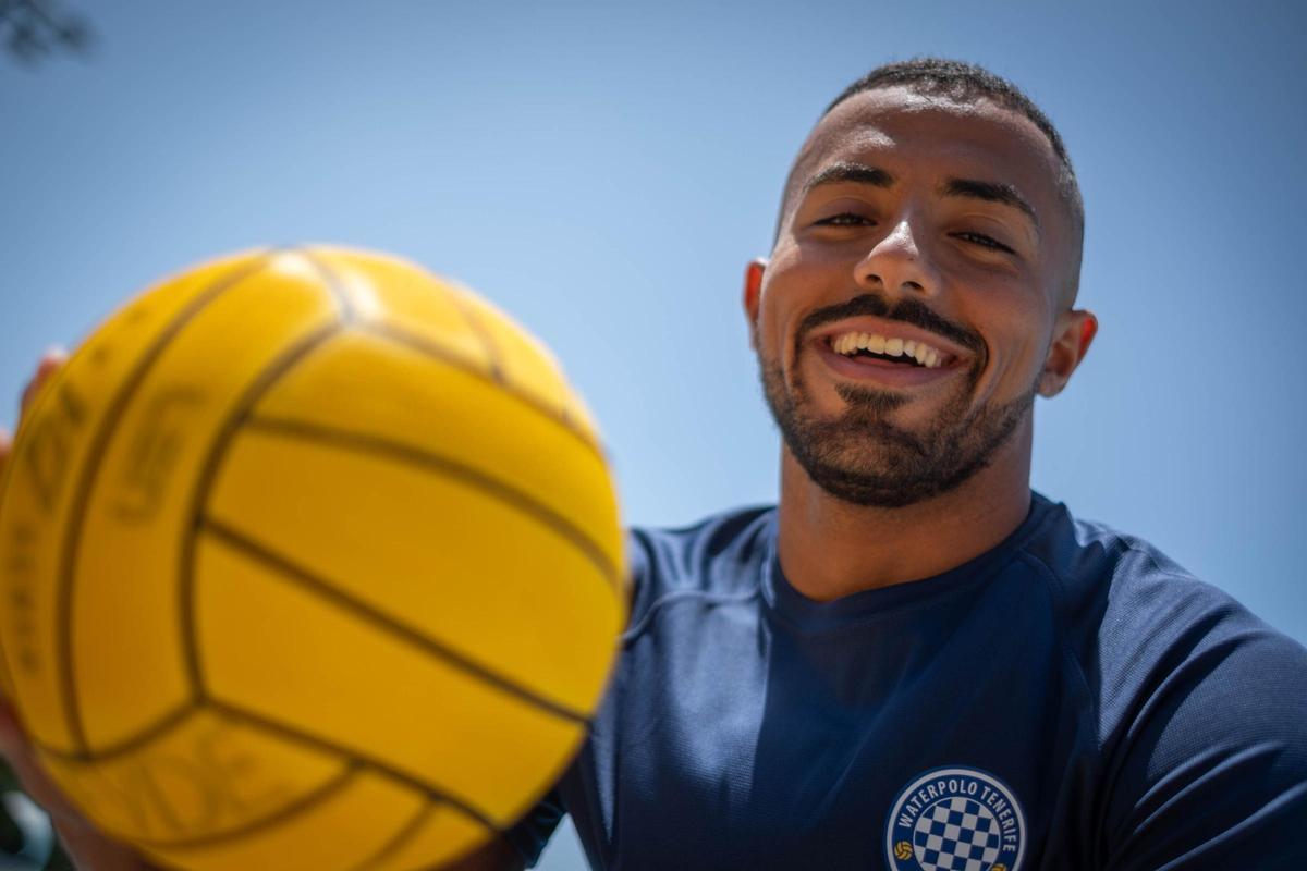 Nacho Gutiérrez, jugador del Echeyde.