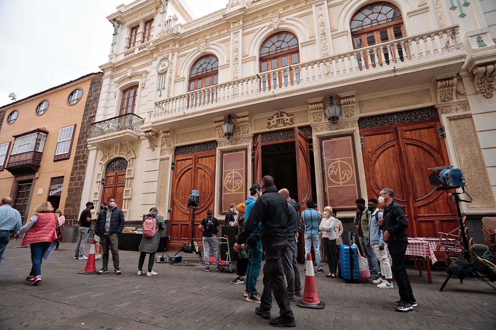 Rodaje en La Laguna