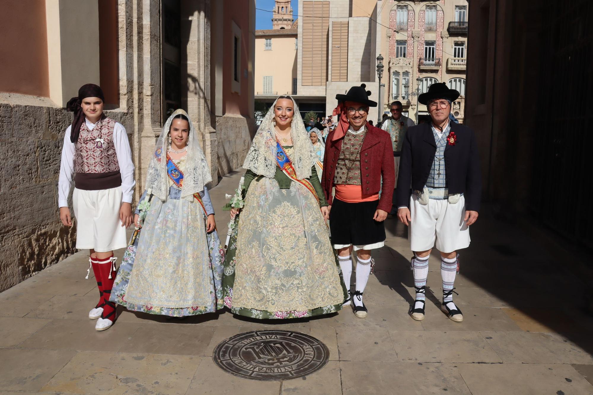 Las comisiones de falla en la Procesión de la Virgen (4/5)