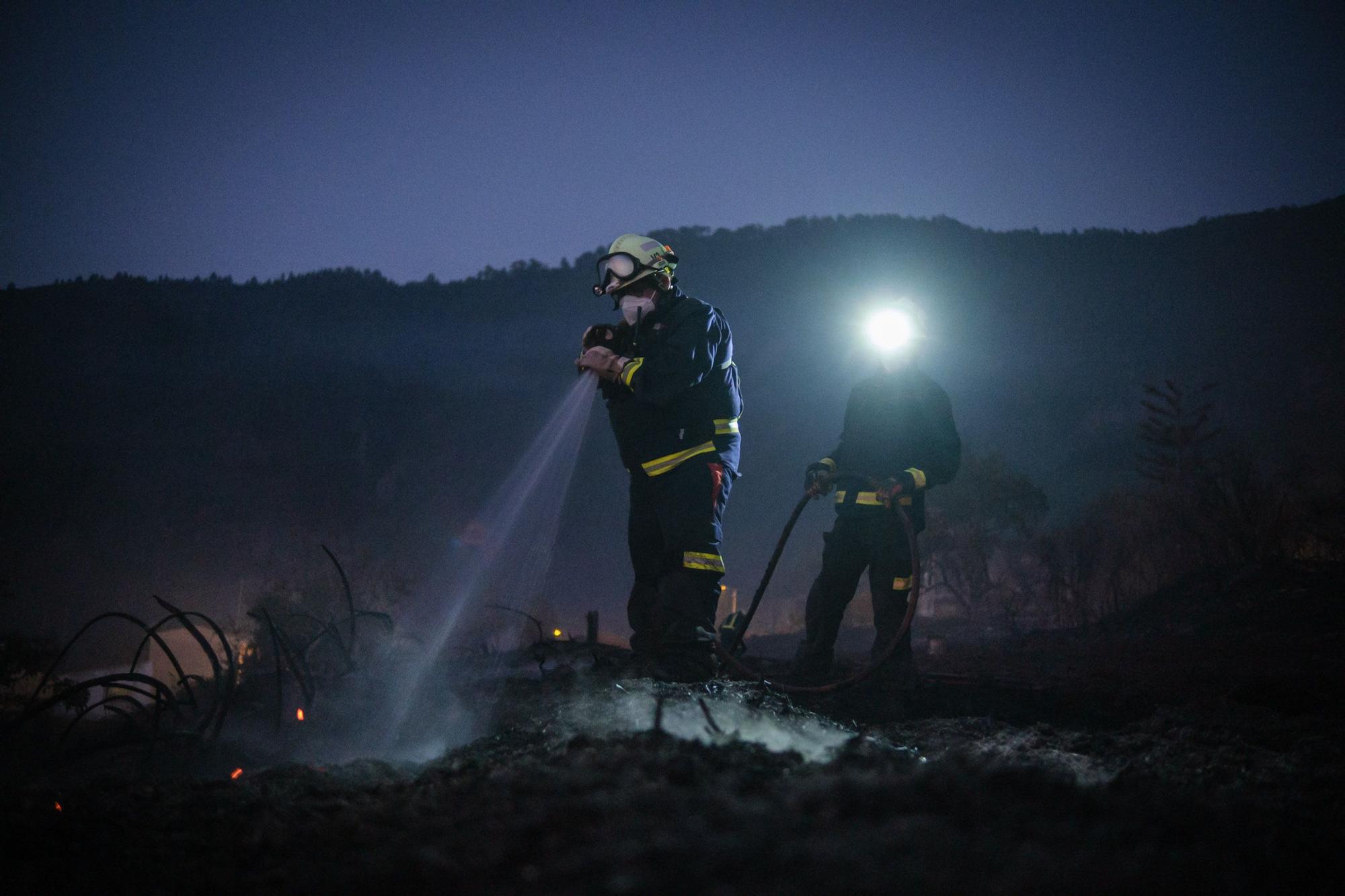 Incendio en La Orotava