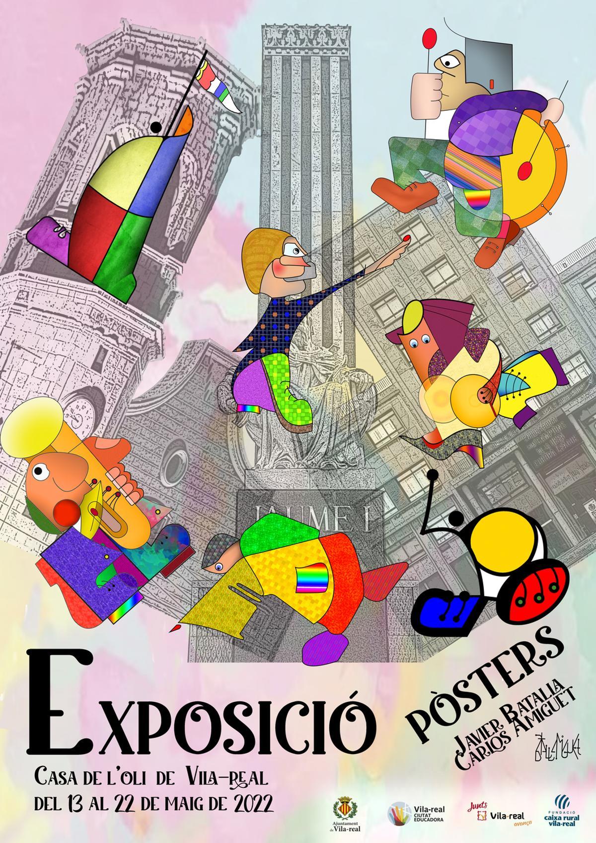 Exposición Pòsters, en Vila real.
