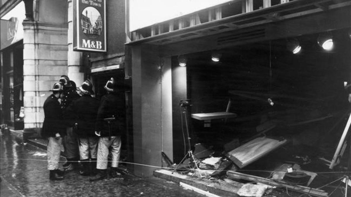 El pub Tavern fue uno de los dos escenarios del atentado del IRA en Birmingham en 1974.