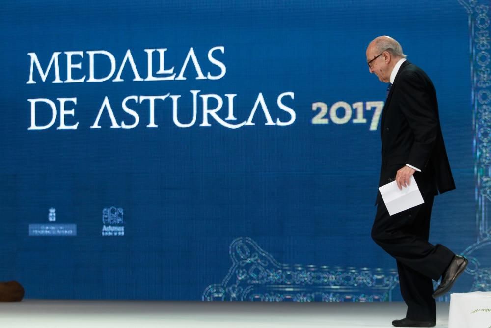 Acto de entrega de las medallas de Asturias