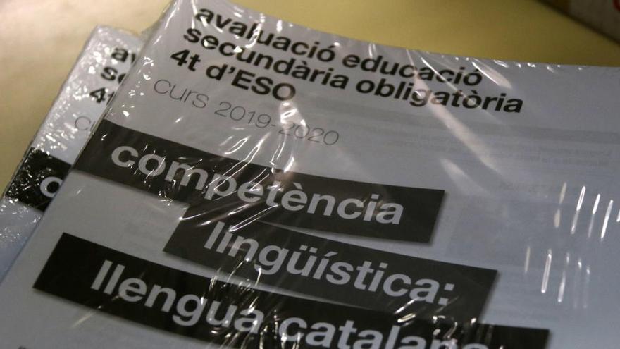 El paquet de proves de competències bàsiques de llengua catalana