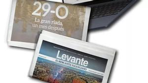Portadas del diario Levante-EMV.