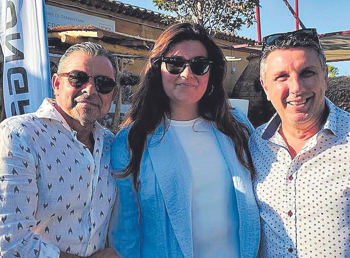 Alberto González, Clara Oliveros y David Costa.