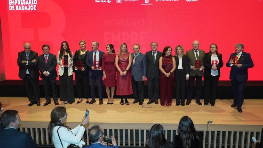 La Crónica de Badajoz celebra los XV Premios Empresario del Año, un homenaje al talento y al emprendimiento