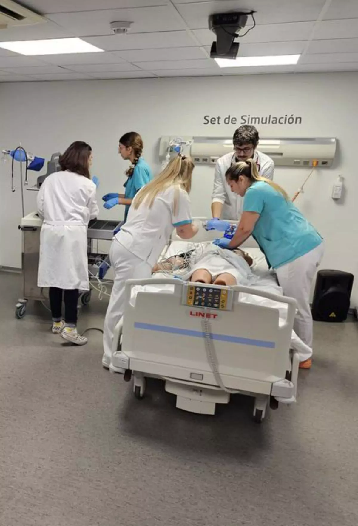 La sala de simulación del Hospital Quirónsalud Málaga, acreditada por la Sessep