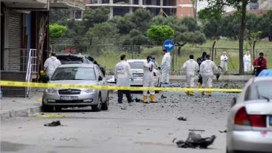 Vuit ferits lleus en un atemptat en una caserna a Istanbul