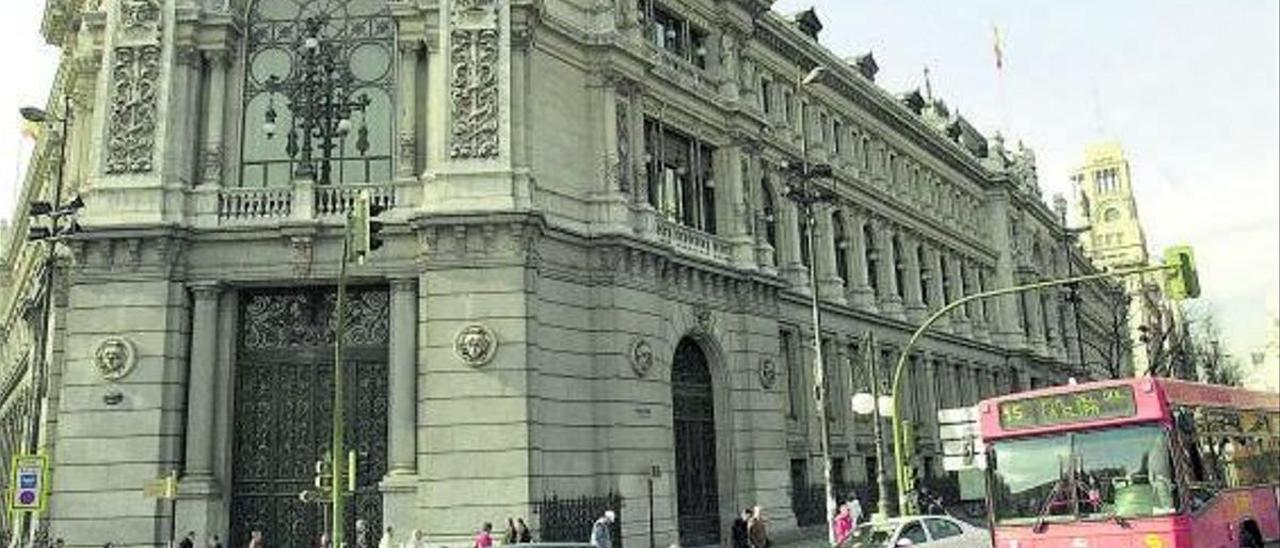 Sede del Banco de España, en Madrid.