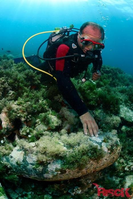 Troben un obús sense detonar a tocar de les Illes Formigues a Palamós