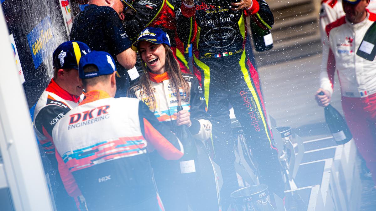 Belén festejó su primer podio en Paul Ricard