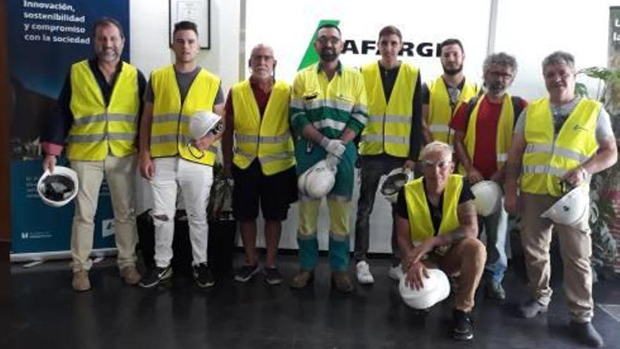 Alumnos de Caudiel visitan Lafarge