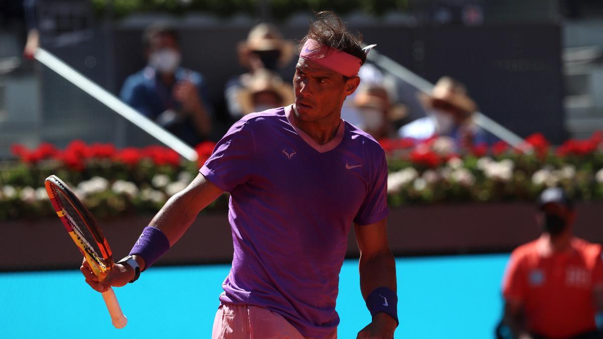 Rafa Nadal, durante un torneo esta temporada