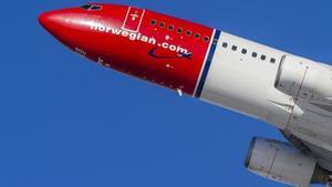 Un avión de Norwegian.