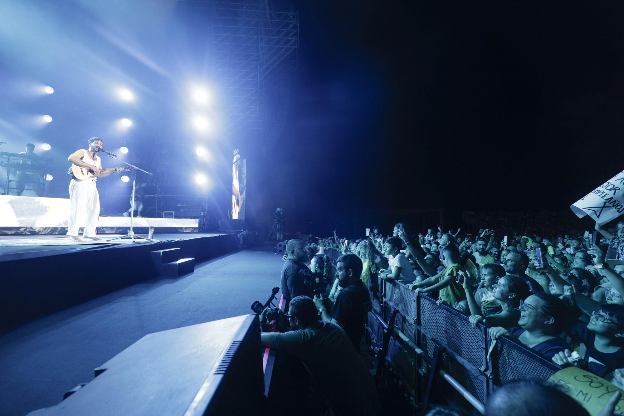 El concierto de Camilo en Mallorca en imágenes