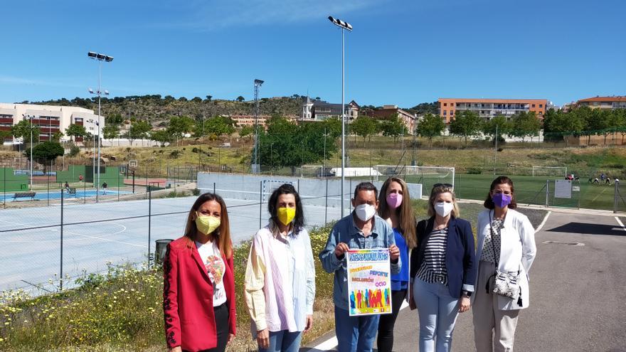 Arte e inclusión, en la ciudad deportiva de Plasencia