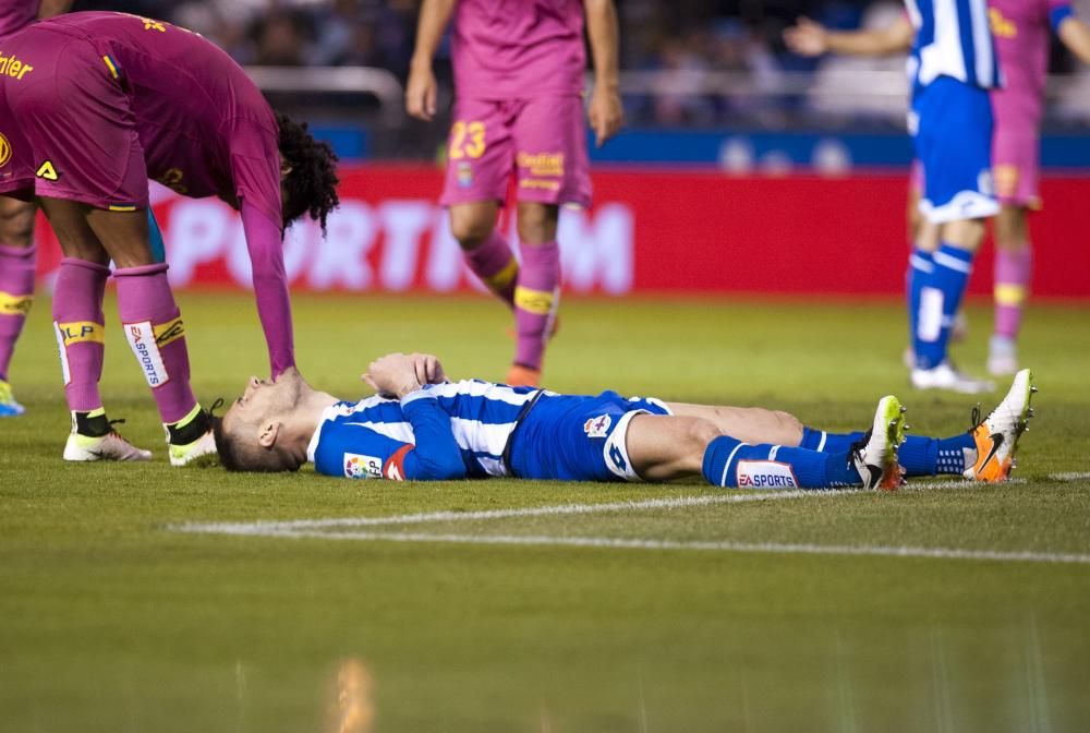 El Deportivo cae ante Las Palmas en Riazor